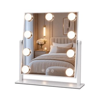 Ogledalo Za Toaletni Stol Vanity 25x30cm Bijelo
