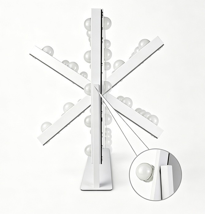 Ogledalo Za Toaletni Stol – Vanity 30x40cm Bijelo 1