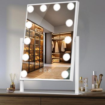 Ogledalo Za Toaletni Stol – Vanity 30x40cm Bijelo 3
