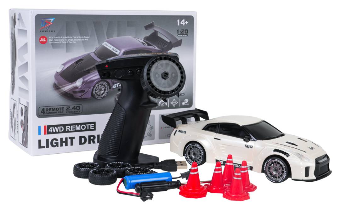 RC automobil za drift 1:20 bijeli_7
