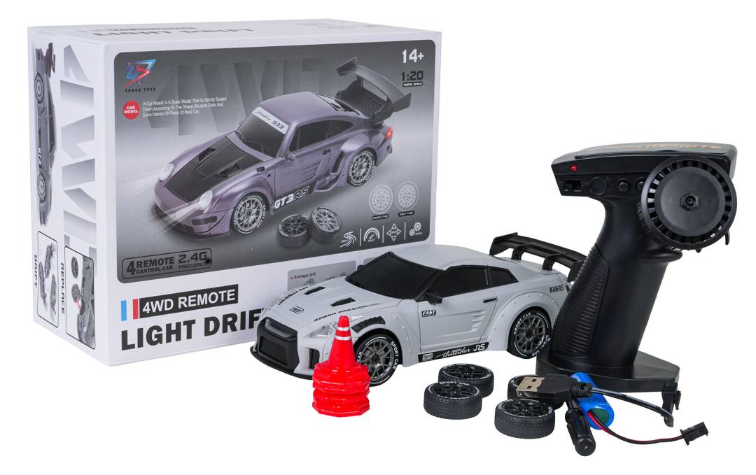 RC automobil za drift 1:20 sivi_1