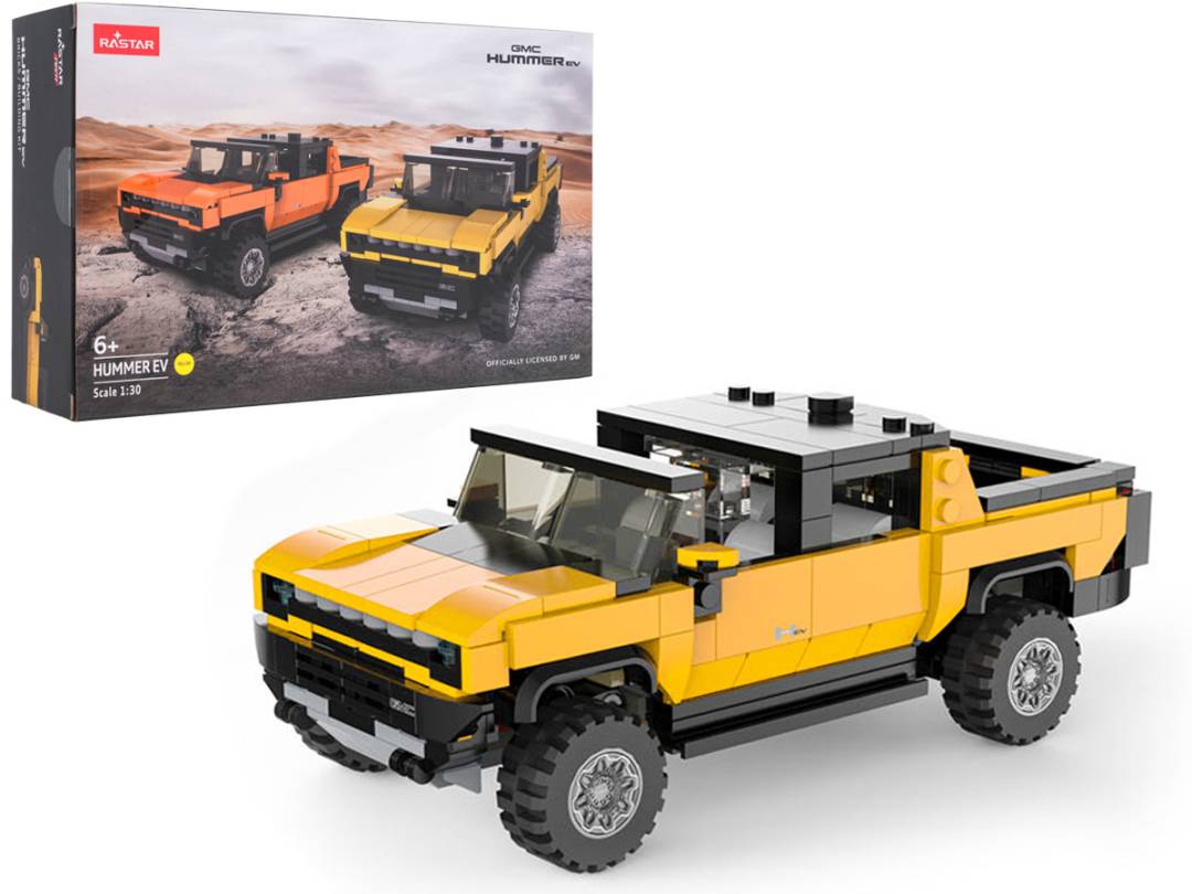 Rastar Hummer EV model za sastavljanje 1:30 žuti_1