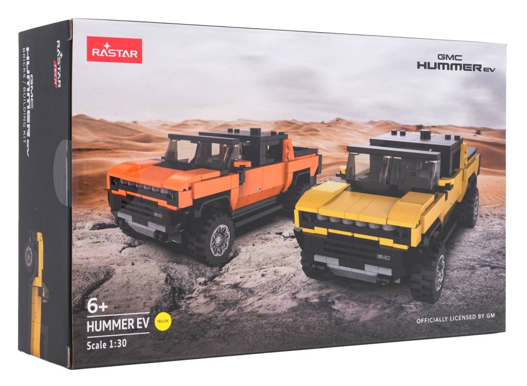 Rastar Hummer EV model za sastavljanje 1:30 žuti_3