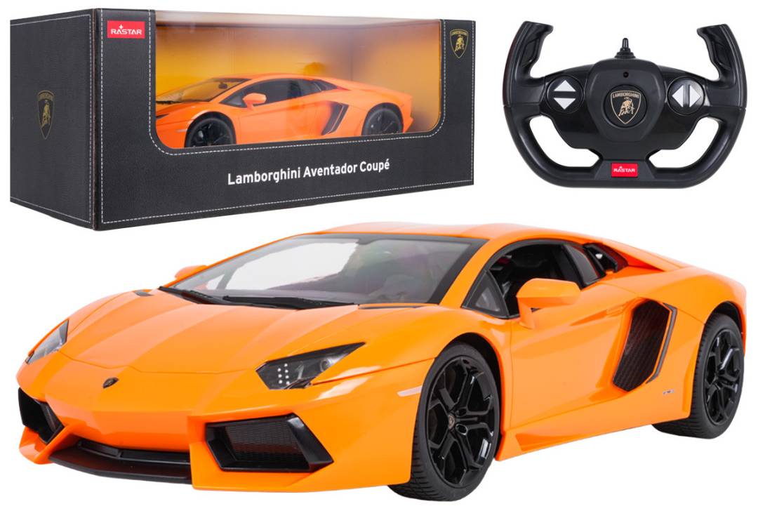 Rastar Lamborghini Aventador na daljinsko upravljanje 1:10, narančasti_1