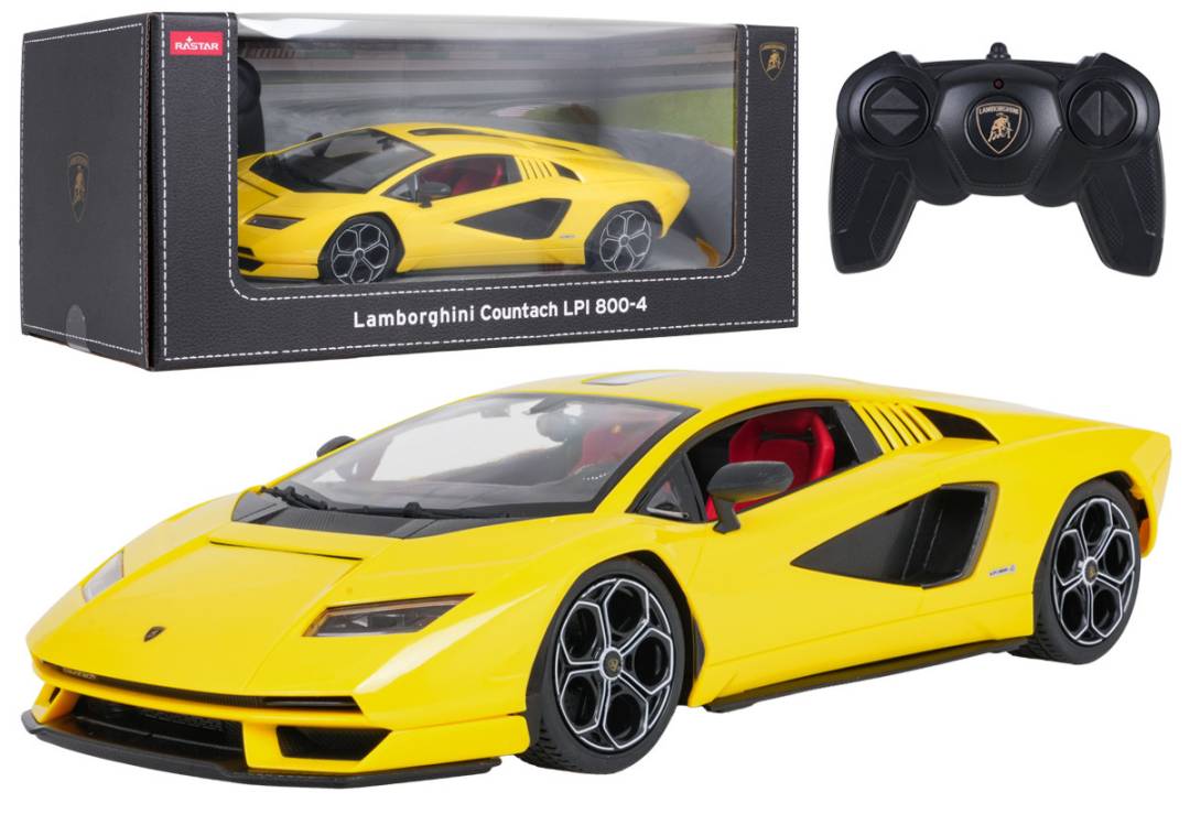 Rastar Lamborghini Countach LPI 800-4 na daljinsko upravljanje 1:16 žuti_1