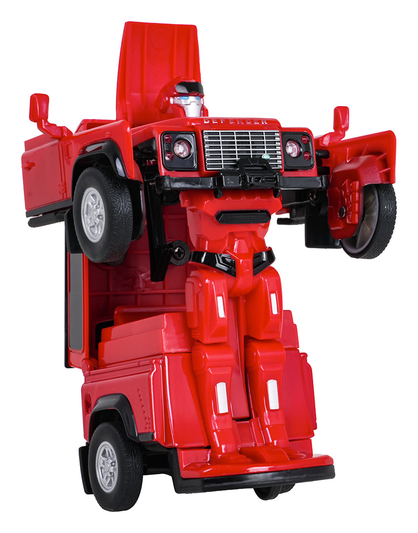 Rastar Land Rover Defender 2 u 1 automobil i robot crveni 1:32_2