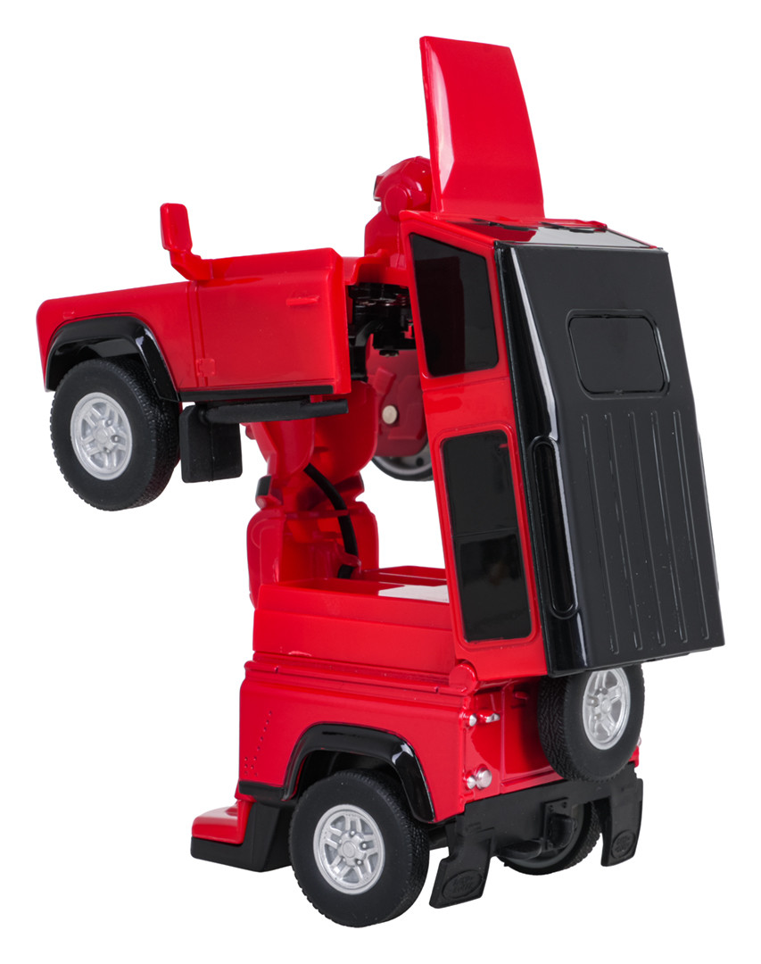 Rastar Land Rover Defender 2 u 1 automobil i robot crveni 1:32_4