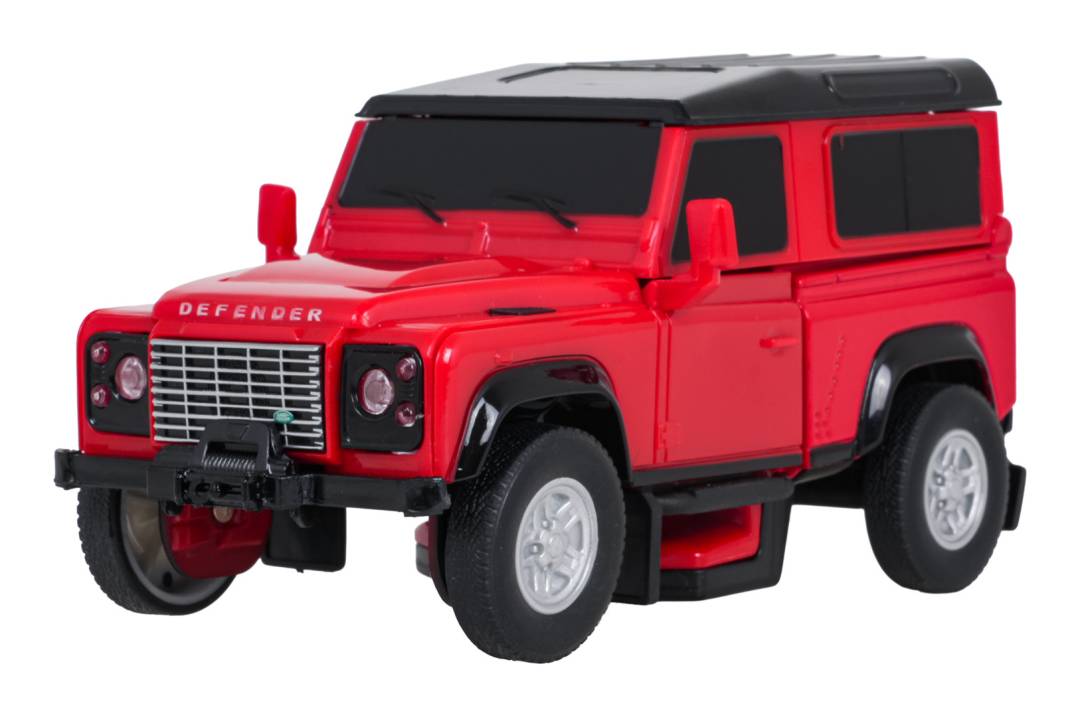 Rastar Land Rover Defender 2 u 1 automobil i robot crveni 1:32_6