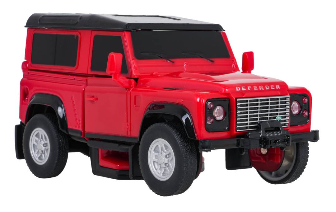Rastar Land Rover Defender 2 u 1 automobil i robot crveni 1:32_9