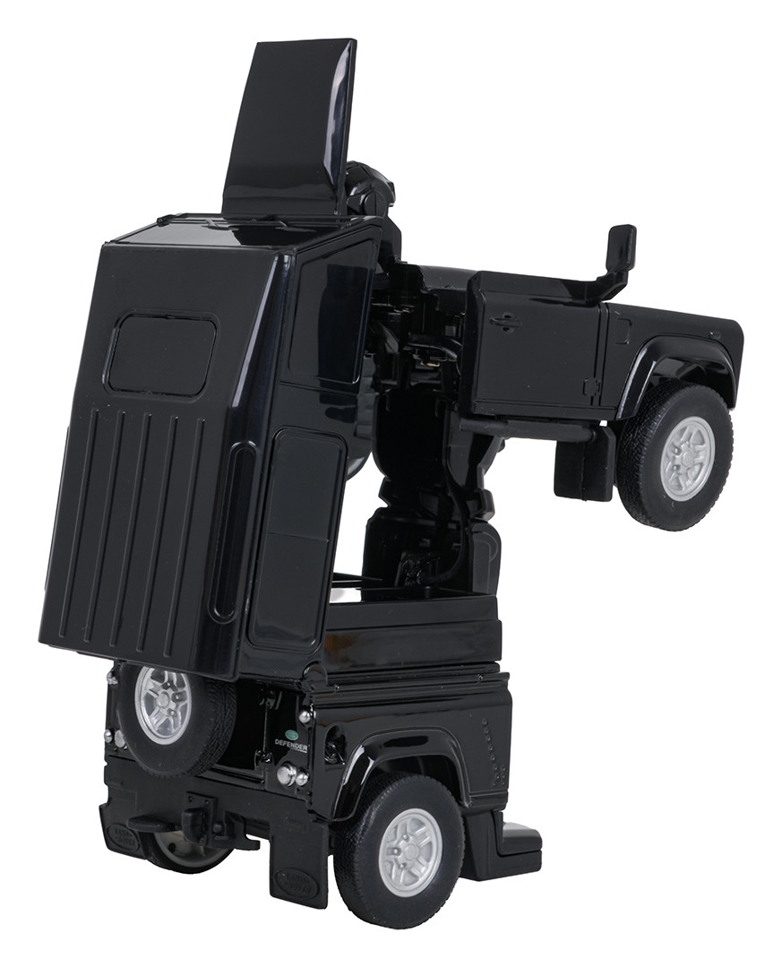 Rastar Land Rover Defender 2 u 1 metalni auto-robot 1:32 crni_5