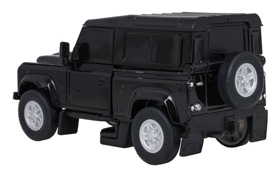 Rastar Land Rover Defender 2 u 1 metalni auto-robot 1:32 crni_7