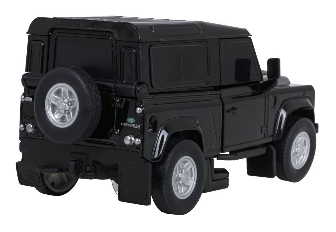 Rastar Land Rover Defender 2 u 1 metalni auto-robot 1:32 crni_8