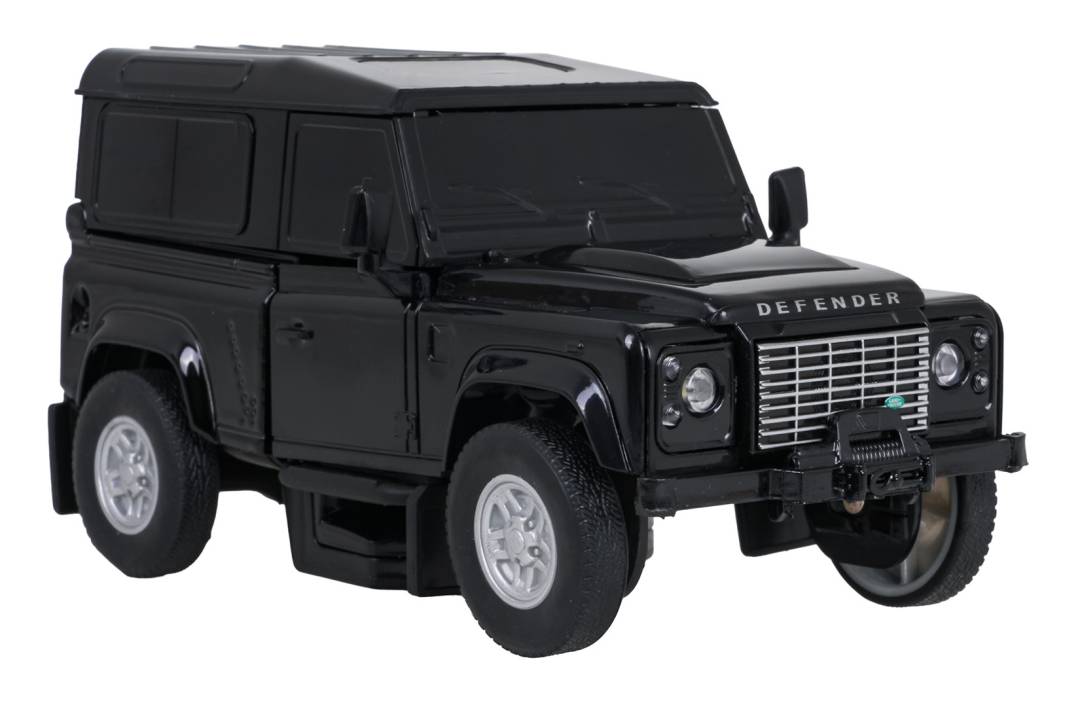 Rastar Land Rover Defender 2 u 1 metalni auto-robot 1:32 crni_9