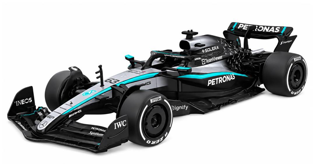 Rastar Mercedes-AMG F1 W16 E Performance R/C 1:16 crni_3
