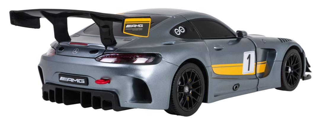 Rastar Mercedes-AMG GT3 auto robot 2 u 1 na daljinsko upravljanje 1:14 sivo_10