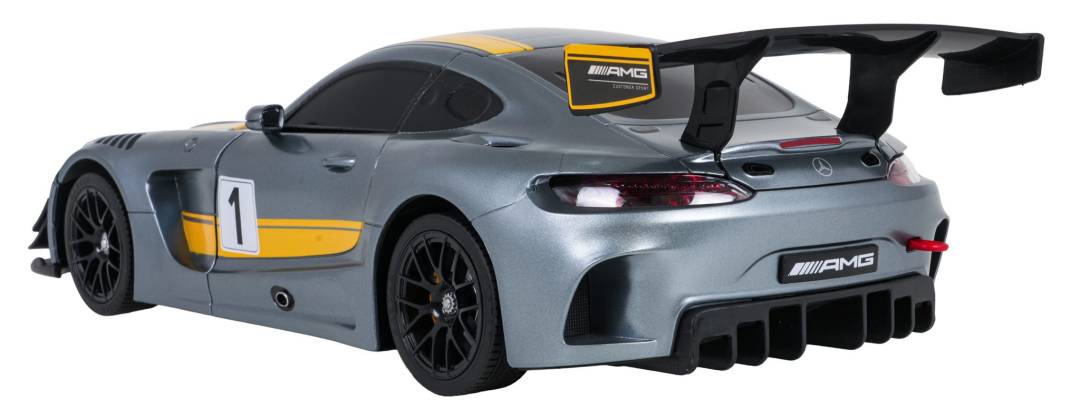 Rastar Mercedes-AMG GT3 auto robot 2 u 1 na daljinsko upravljanje 1:14 sivo_8