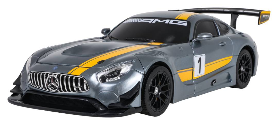 Rastar Mercedes-AMG GT3 auto robot 2 u 1 na daljinsko upravljanje 1:14 sivo_9