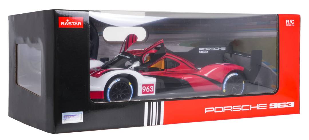Rastar Porsche 963 LMDh automobil na daljinsko upravljanje 1:14 crveni_9