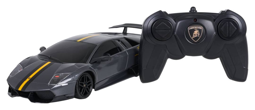 Rastar R/C automobil Murcielago LP670-4 Superveloce 1:24 sivi_7