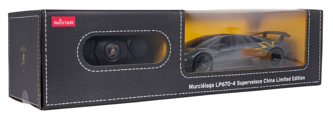 Rastar R/C automobil Murcielago LP670-4 Superveloce 1:24 sivi_8