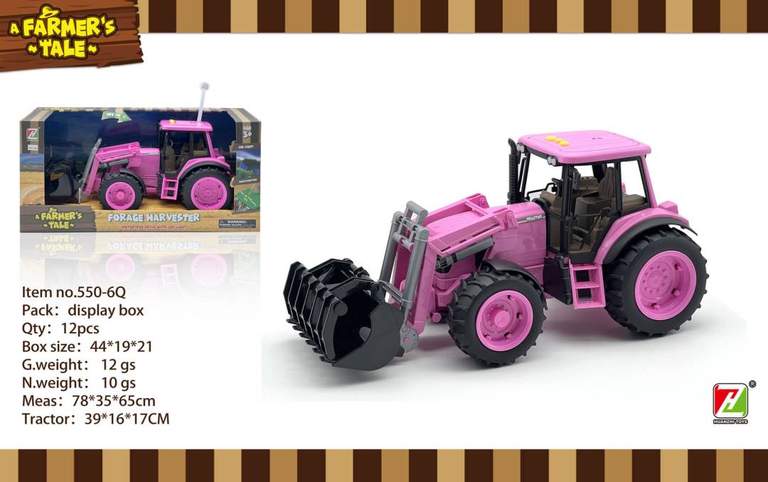 Roza traktor 1:16 sa svjetlom i zvukom_1