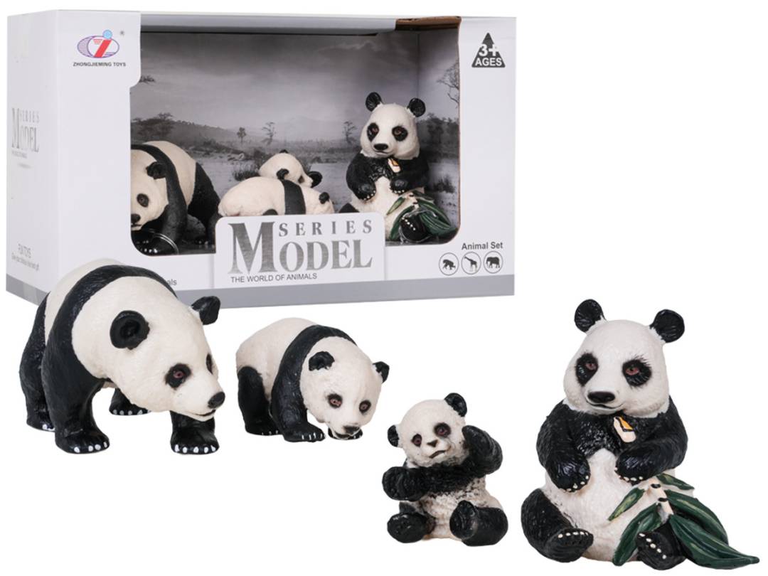 Set figurica obitelji panda_1