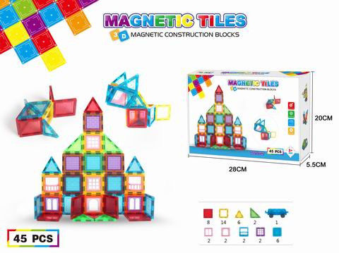 Set magnetskih kockica 45 dijelova_1