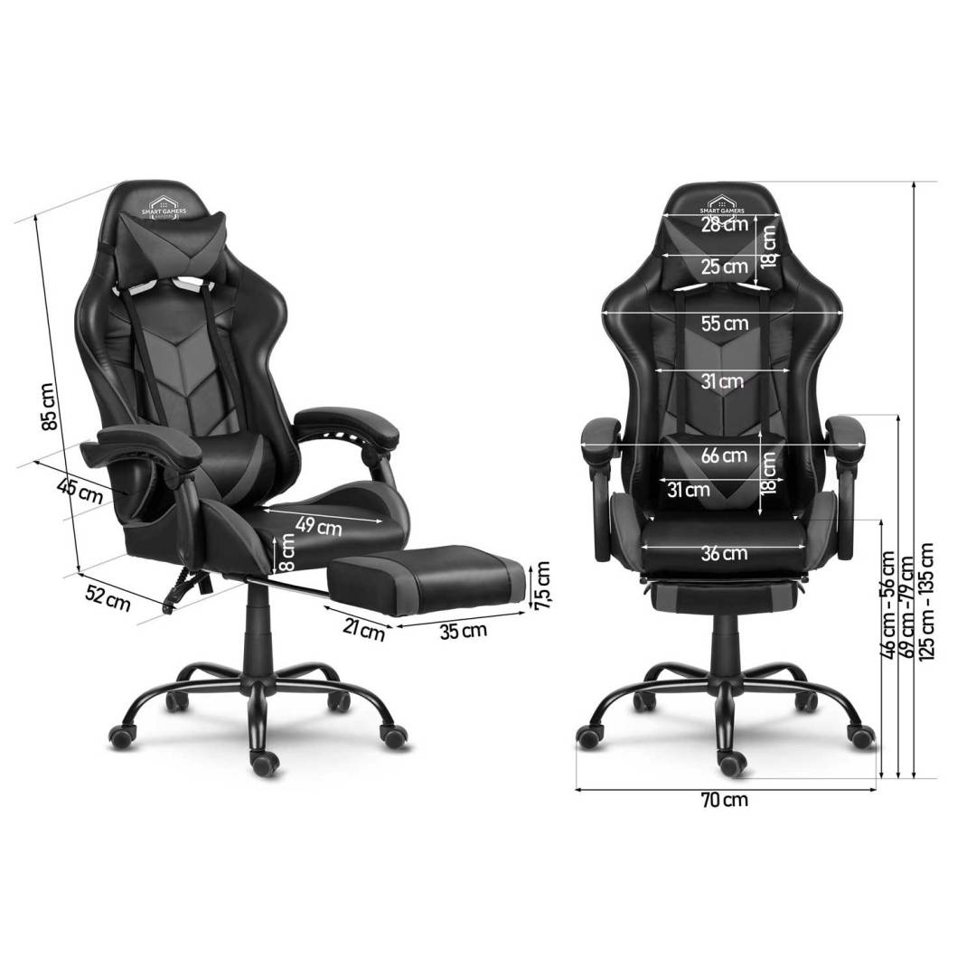 Siva gaming stolica Sofotel Cerber_12
