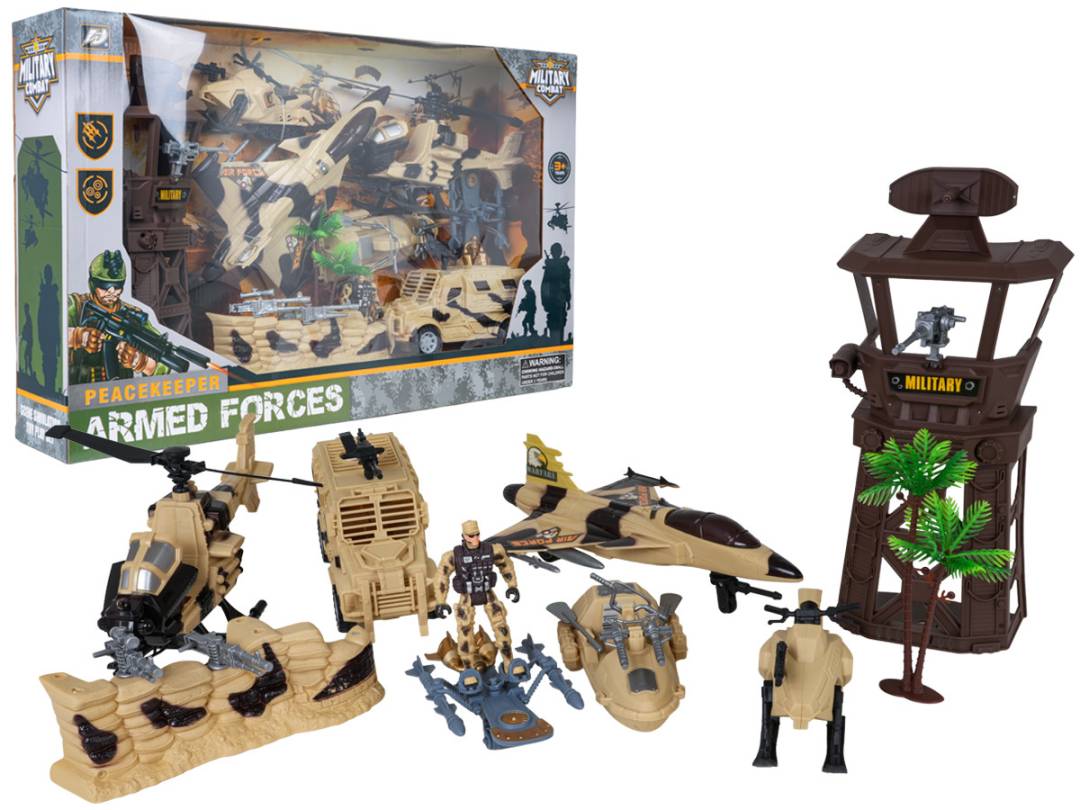 Vojni set s figuricama i vozilima_1