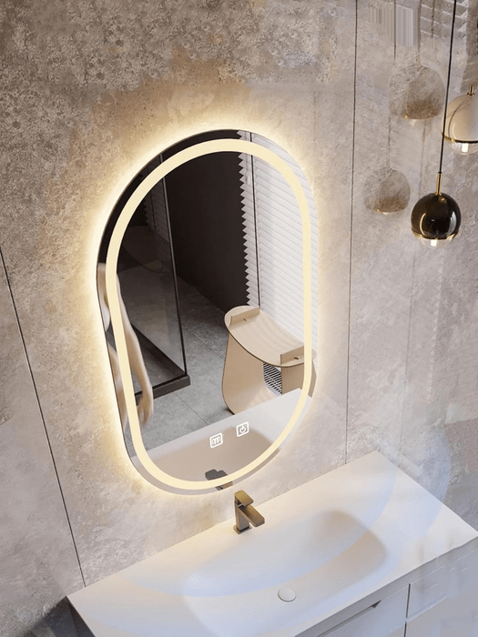 Ovalno Ogledalo S Led Rasvjetom Prestige 3