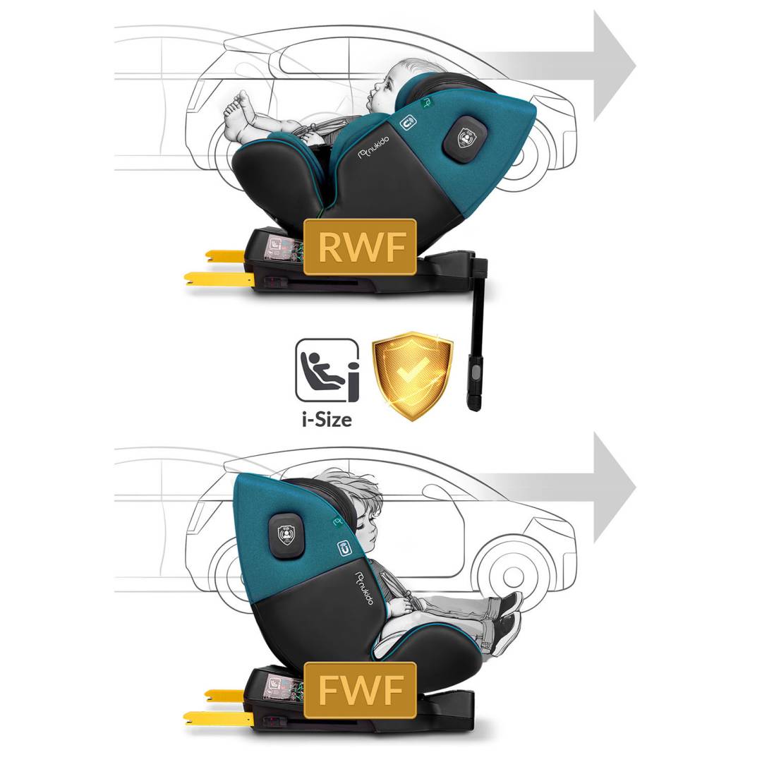 Autosjedalica Nukido Prestige Line crna i plava 0–36 kg ISOFIX_20
