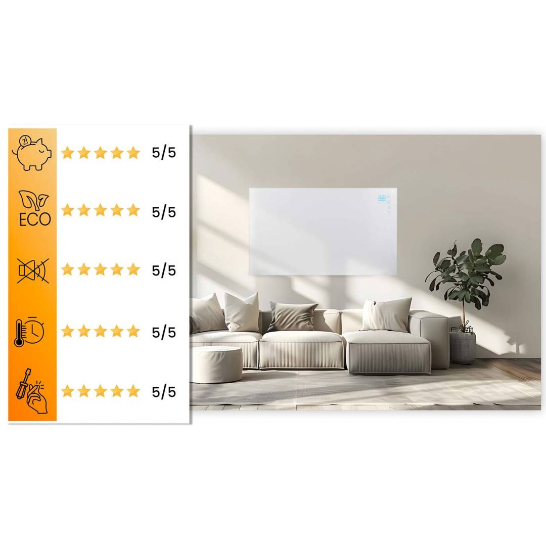 Berdsen infracrveni grijaći panel 1000 W bež_12