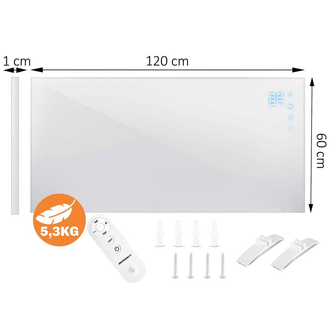 Berdsen infracrveni grijaći panel 1000 W bež_15