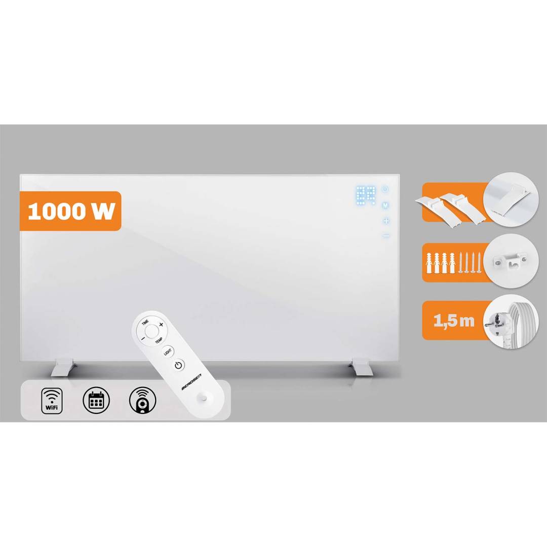 Berdsen infracrveni grijaći panel 1000 W bež_2