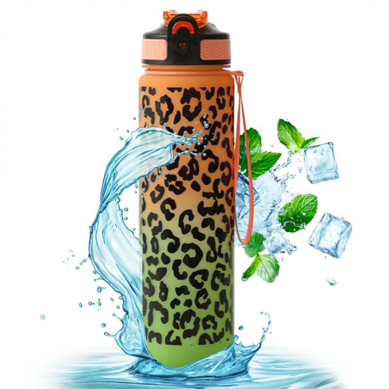 Boca za vodu, 28 cm, 1000 ml, zelena_1