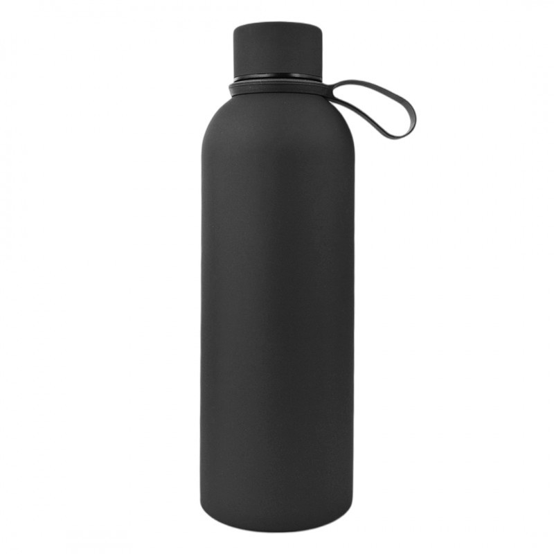 Boca za vodu – od baršuna, 500 ml, crna_2