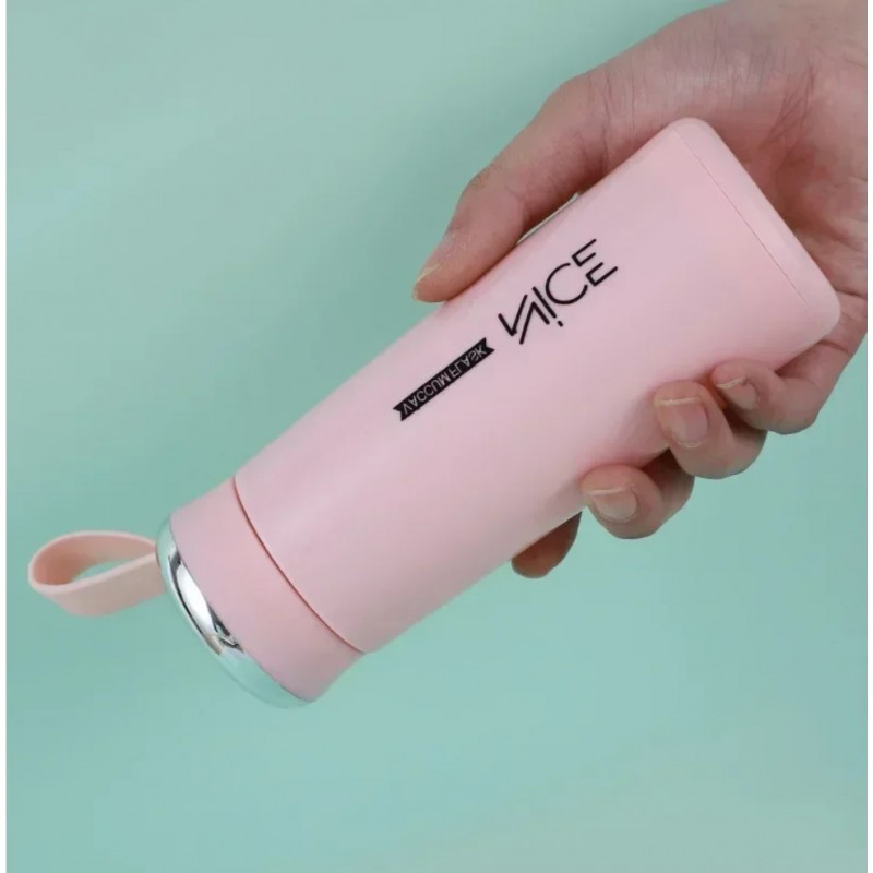 Boca za vodu – s ručkom, 17,5 cm, 400 ml, roza_3
