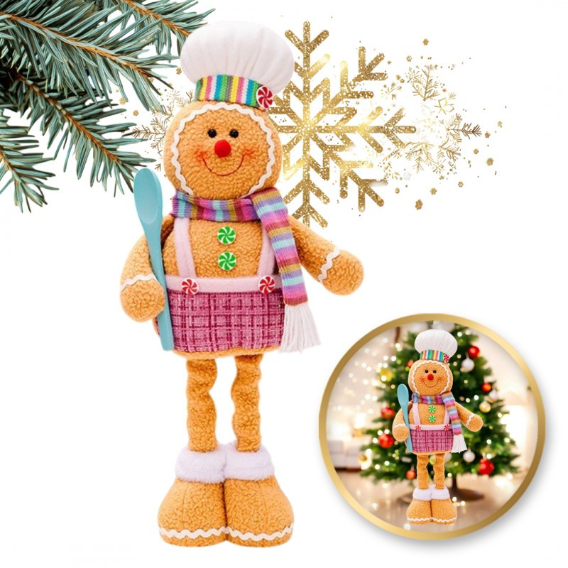 Božićna figura – od pliša, 52 cm, KSN169_1