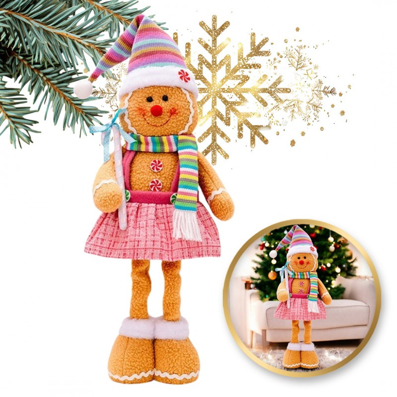 Božićna figura – od pliša, 52 cm_1