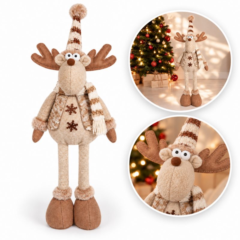 Božićna figura – od pliša, 60 cm_1