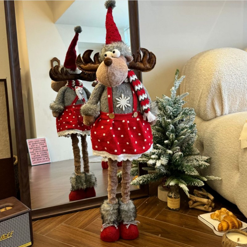 Božićna figura – od pliša, 90 cm_2