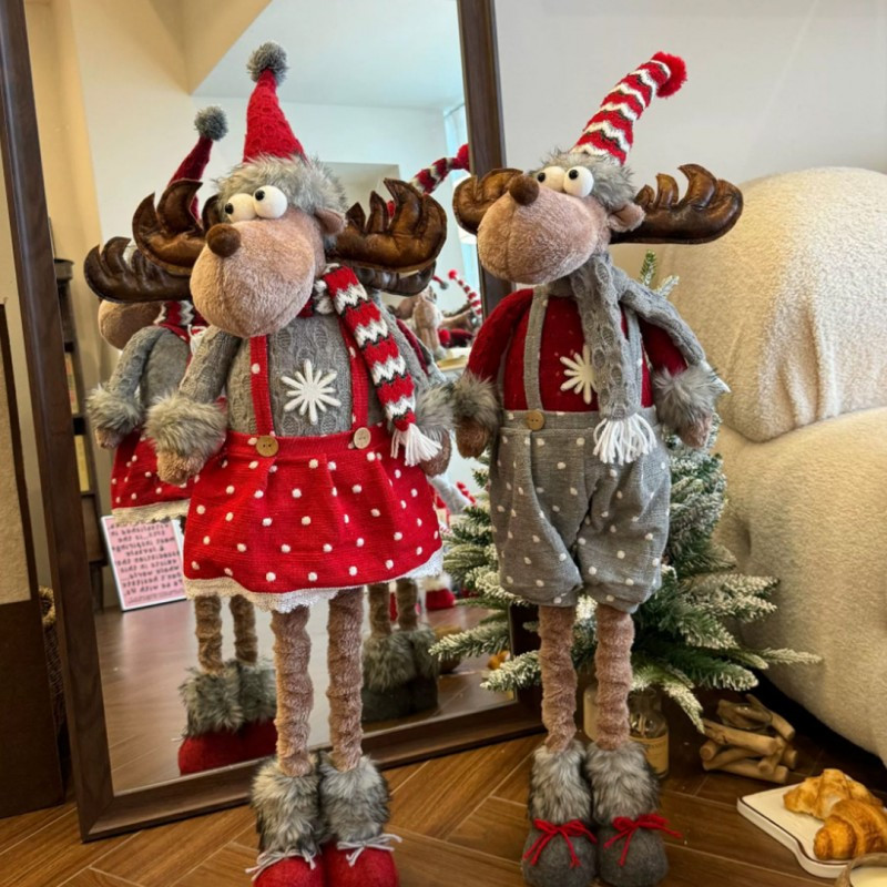 Božićna figura – od pliša, 90 cm_4