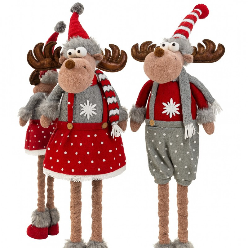 Božićna figura – od pliša, 90 cm_5