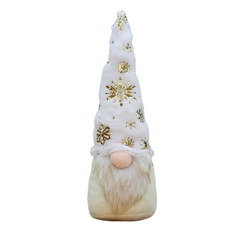 Božićna figura – patuljak od pliša, 33 cm_1