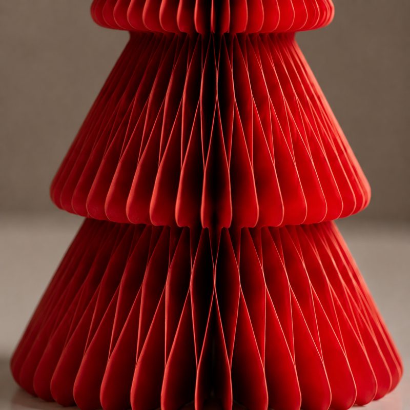 Božićna figura – sklopiva, 20 cm, crvena_4