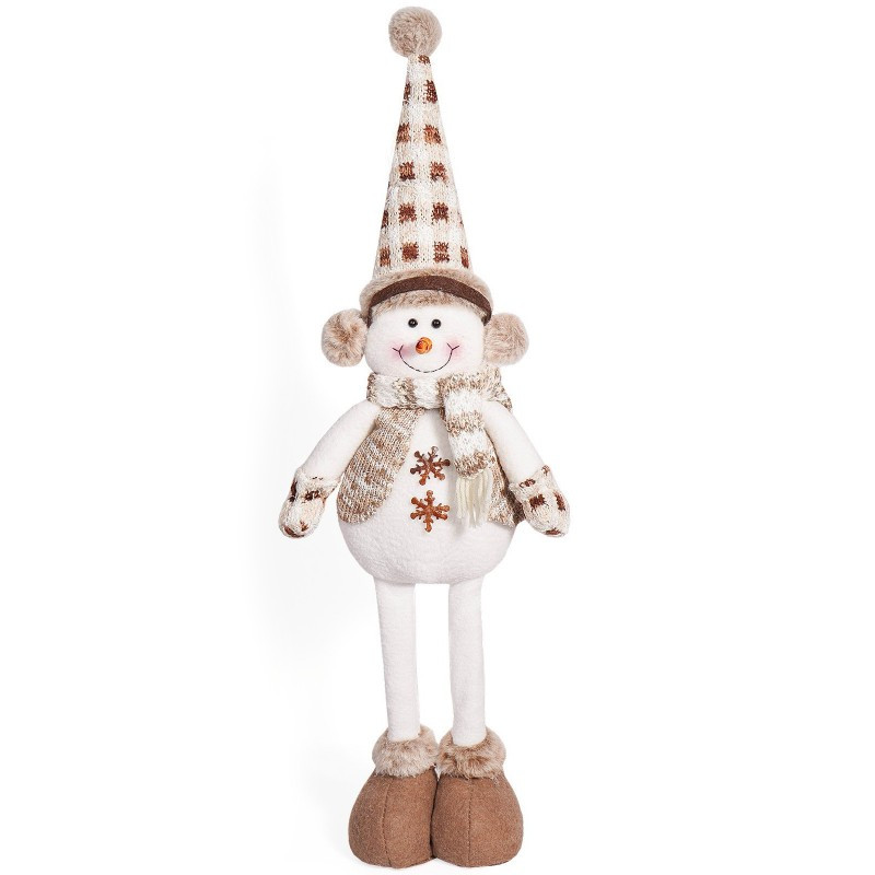 Božićna figura – snjegović od pliša, 60 cm_2