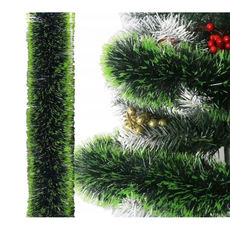 Božićna girlanda, 13 cm, zelena_3