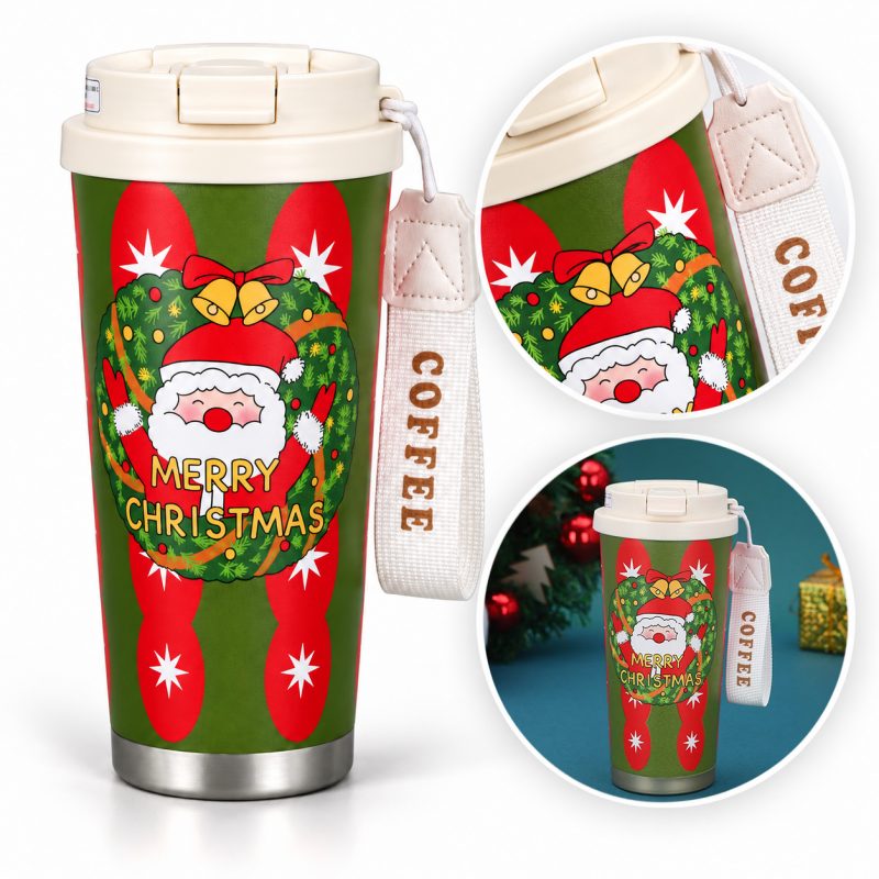 Božićna šalica – čelik, 550 ml_1
