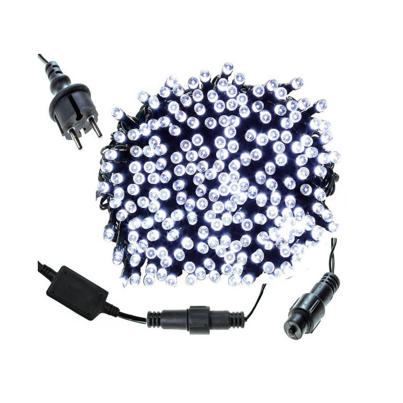 Božićne lampice – 100 LED, bijele_5