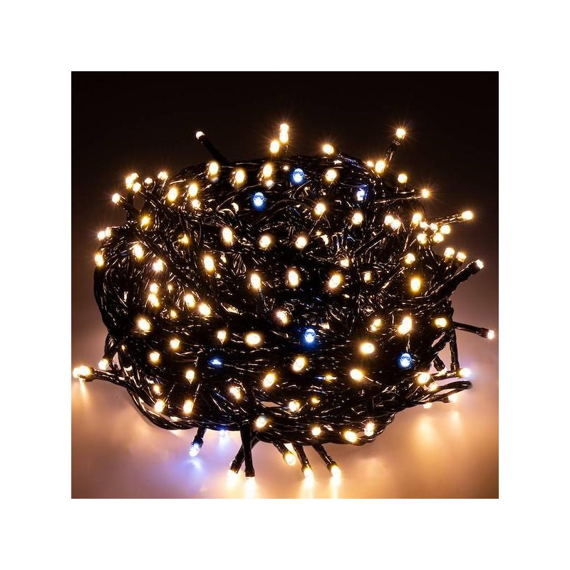 Božićne lampice – 100 LED, topla bijela_3